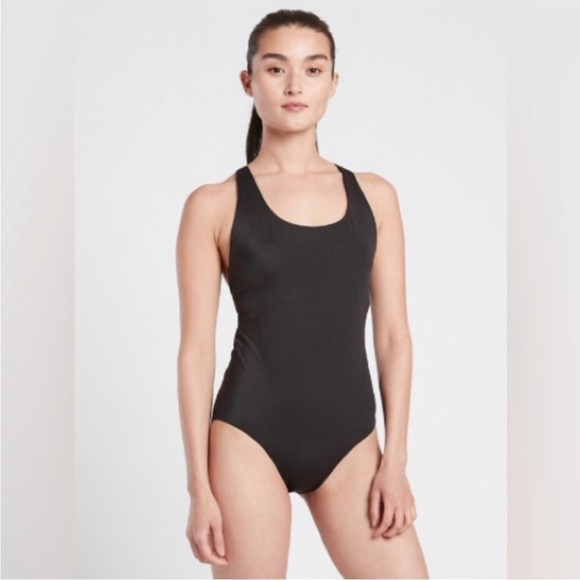 NWT! Athleta Black Malibu One Piece Swimsuit - Multiple Sizes🩵 - Picture 1 of 9